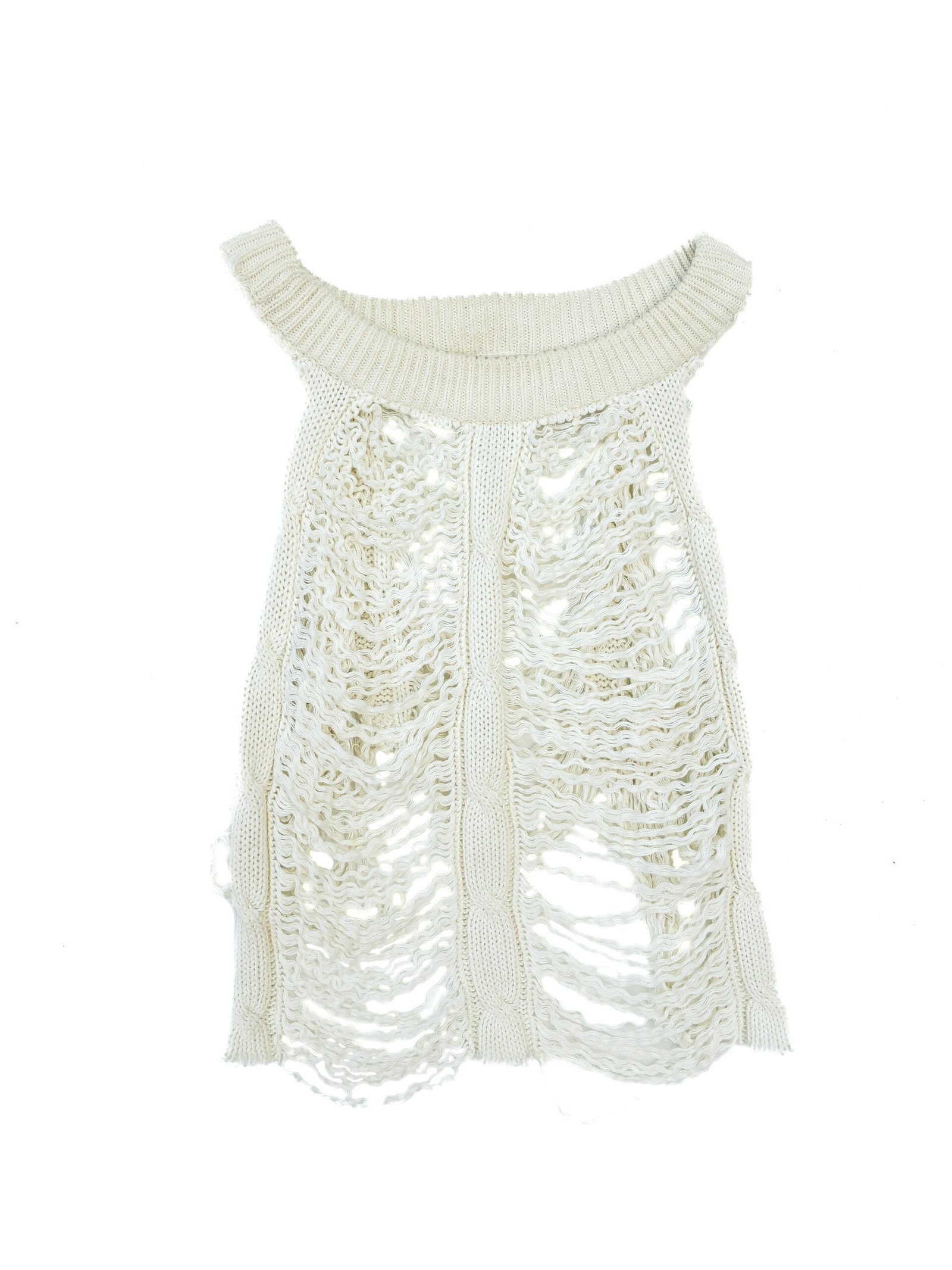 Cropped Knitted Tank Top - Image 5