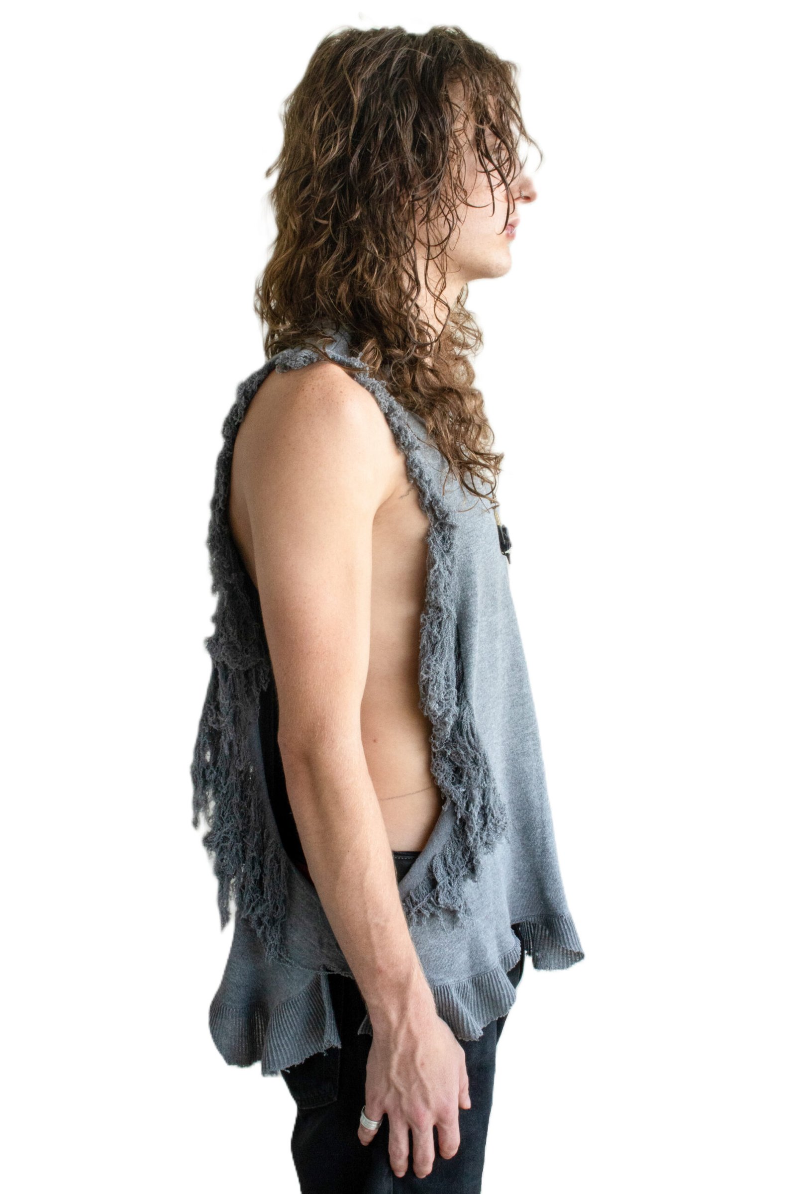 Knitted Sleeveless Top - Image 4