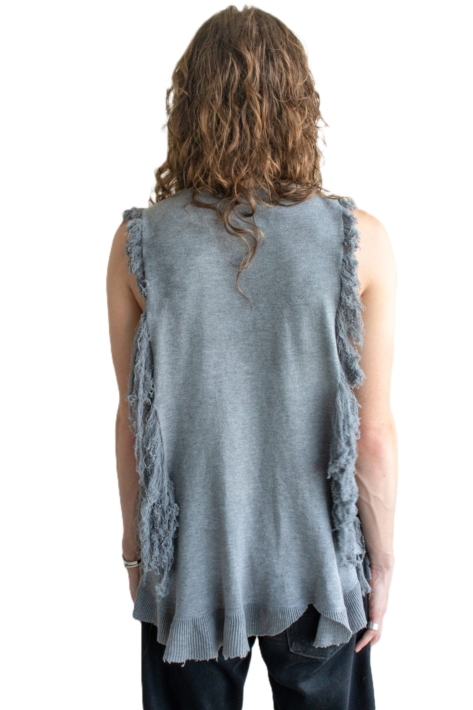 Knitted Sleeveless Top - Image 3