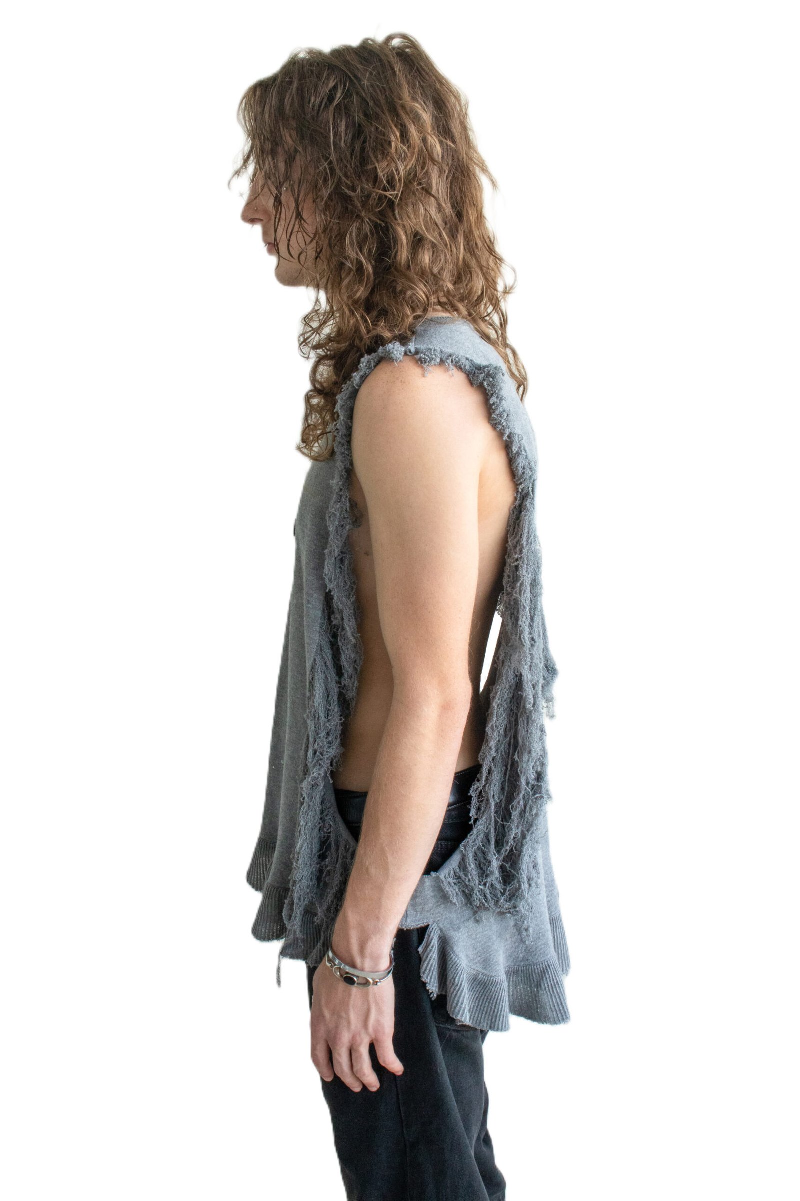 Knitted Sleeveless Top - Image 2