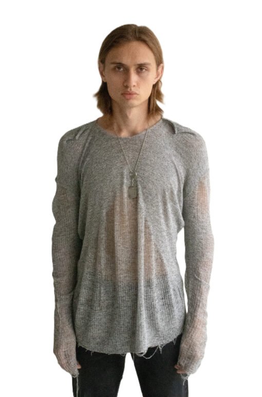 Knitted Long Sleeve Shirt